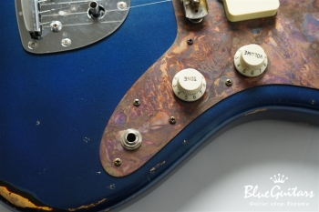 Model JM. #168 Multilayer Heavy Aged - Dark Lake Placid Blue over 3TS with Copper Red