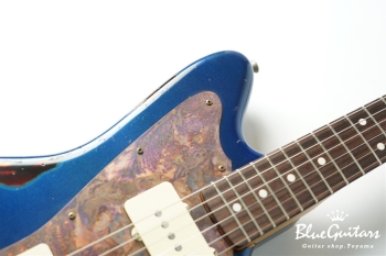 Model JM. #168 Multilayer Heavy Aged - Dark Lake Placid Blue over 3TS with Copper Red