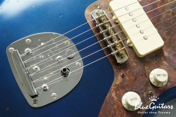 Model JM. #168 Multilayer Heavy Aged - Dark Lake Placid Blue over 3TS with Copper Red