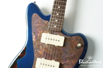 Model JM. #168 Multilayer Heavy Aged - Dark Lake Placid Blue over 3TS with Copper Red