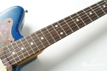 Model JM. #168 Multilayer Heavy Aged - Dark Lake Placid Blue over 3TS with Copper Red