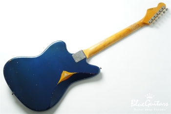 Model JM. #168 Multilayer Heavy Aged - Dark Lake Placid Blue over 3TS with Copper Red