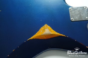 Model JM. #168 Multilayer Heavy Aged - Dark Lake Placid Blue over 3TS with Copper Red