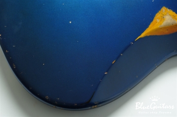 Model JM. #168 Multilayer Heavy Aged - Dark Lake Placid Blue over 3TS with Copper Red