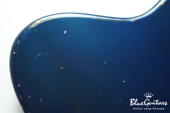 Model JM. #168 Multilayer Heavy Aged - Dark Lake Placid Blue over 3TS with Copper Red