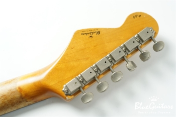 Model JM. #168 Multilayer Heavy Aged - Dark Lake Placid Blue over 3TS with Copper Red