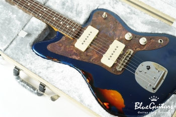 Model JM. #168 Multilayer Heavy Aged - Dark Lake Placid Blue over 3TS with Copper Red