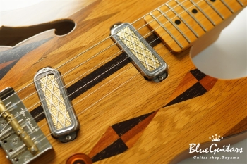 Model T. Thinline #203 Amber Natural Half Gloss Wood Canoe Top by SASA VINTAGE CANOE