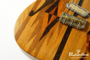 Model T. Thinline #203 Amber Natural Half Gloss Wood Canoe Top by SASA VINTAGE CANOE