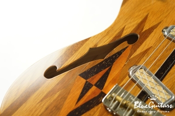 Model T. Thinline #203 Amber Natural Half Gloss Wood Canoe Top by SASA VINTAGE CANOE