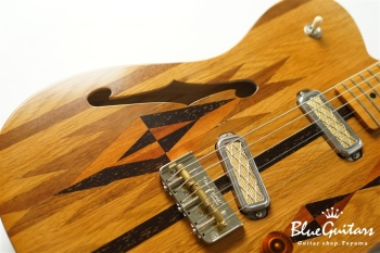 Model T. Thinline #203 Amber Natural Half Gloss Wood Canoe Top by SASA VINTAGE CANOE