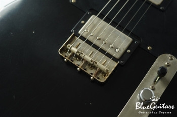 XTC-Custom Black Medium Aged / Ash / 5A Roasted Flame Maple #3562