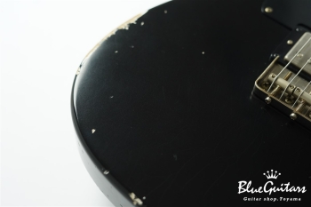 XTC-Custom Black Medium Aged / Ash / 5A Roasted Flame Maple #3562