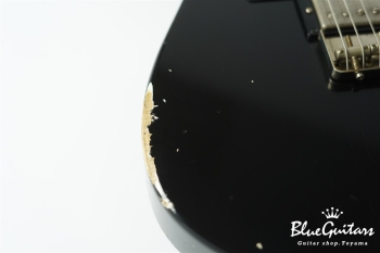 XTC-Custom Black Medium Aged / Ash / 5A Roasted Flame Maple #3562