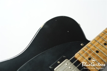 XTC-Custom Black Medium Aged / Ash / 5A Roasted Flame Maple #3562