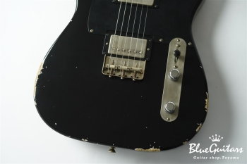 XTC-Custom Black Medium Aged / Ash / 5A Roasted Flame Maple #3562