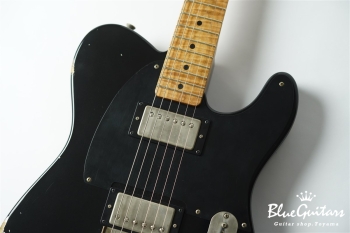 XTC-Custom Black Medium Aged / Ash / 5A Roasted Flame Maple #3562