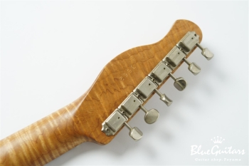 XTC-Custom Black Medium Aged / Ash / 5A Roasted Flame Maple #3562