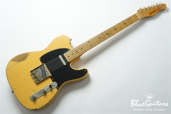 XTC-1 Butter Scotch Blonde Heavy Aged / 1p Ash Body / Roasted 4A Flame Maple Neck