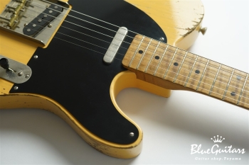 XTC-1 Butter Scotch Blonde Heavy Aged / 1p Ash Body / Roasted 4A Flame Maple Neck