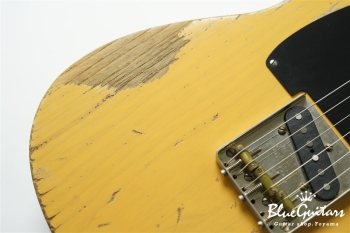 XTC-1 Butter Scotch Blonde Heavy Aged / 1p Ash Body / Roasted 4A Flame Maple Neck