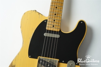 XTC-1 Butter Scotch Blonde Heavy Aged / 1p Ash Body / Roasted 4A Flame Maple Neck