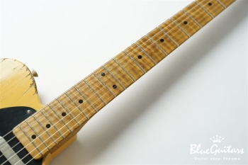 XTC-1 Butter Scotch Blonde Heavy Aged / 1p Ash Body / Roasted 4A Flame Maple Neck