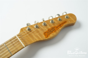 XTC-1 Butter Scotch Blonde Heavy Aged / 1p Ash Body / Roasted 4A Flame Maple Neck