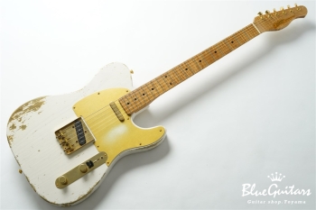 XTC-1 White Blonde Heavy Aged / Ash / Roasted Flame Maple / Gold Parts #3563