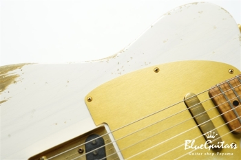 XTC-1 White Blonde Heavy Aged / Ash / Roasted Flame Maple / Gold Parts #3563