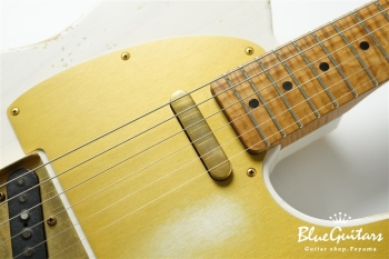 XTC-1 White Blonde Heavy Aged / Ash / Roasted Flame Maple / Gold Parts #3563