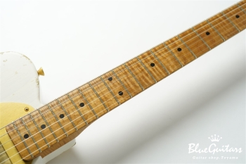 XTC-1 White Blonde Heavy Aged / Ash / Roasted Flame Maple / Gold Parts #3563