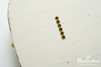 XTC-1 White Blonde Heavy Aged / Ash / Roasted Flame Maple / Gold Parts #3563