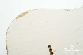 XTC-1 White Blonde Heavy Aged / Ash / Roasted Flame Maple / Gold Parts #3563