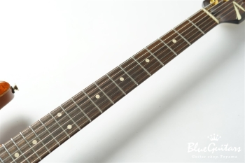 Drop Top Classic - Figured Koa Top, Honey Shaded Edge with Binding