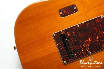 Drop Top Classic - Figured Koa Top, Honey Shaded Edge with Binding