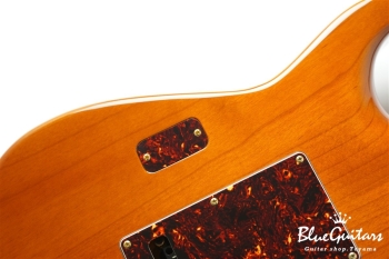 Drop Top Classic - Figured Koa Top, Honey Shaded Edge with Binding