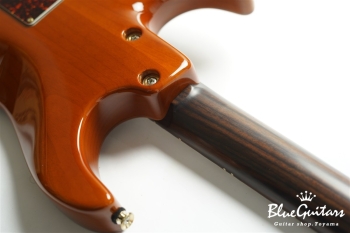 Drop Top Classic - Figured Koa Top, Honey Shaded Edge with Binding