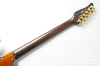 Drop Top Classic - Figured Koa Top, Honey Shaded Edge with Binding