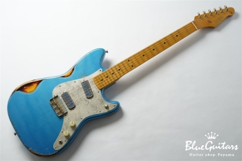 IRIS #067 Multilayer Heavy Aged - lake Placid Blue over 3Tone Sunburst