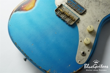 IRIS #067 Multilayer Heavy Aged - lake Placid Blue over 3Tone Sunburst