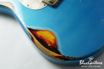 IRIS #067 Multilayer Heavy Aged - lake Placid Blue over 3Tone Sunburst