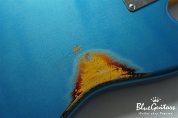 IRIS #067 Multilayer Heavy Aged - lake Placid Blue over 3Tone Sunburst