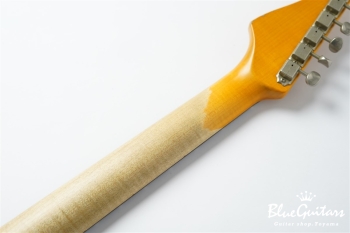 1961 Stratocaster Heavy Relic - Super Faded Aged Sonic Blue over 3-Tone Sunburst