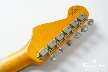 1961 Stratocaster Heavy Relic - Super Faded Aged Sonic Blue over 3-Tone Sunburst