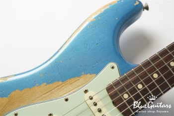 MBS 1961 Stratocaster Super Heavy Relic Masterbuilt by Yuriy Shishkov - Aged Lake Placid Blue