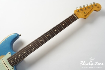 MBS 1961 Stratocaster Super Heavy Relic Masterbuilt by Yuriy Shishkov - Aged Lake Placid Blue