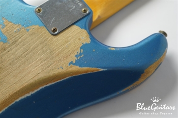 MBS 1961 Stratocaster Super Heavy Relic Masterbuilt by Yuriy Shishkov - Aged Lake Placid Blue