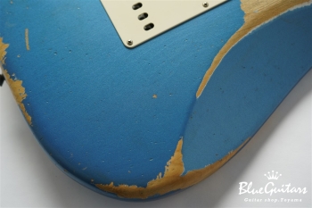 MBS 1961 Stratocaster Super Heavy Relic Masterbuilt by Yuriy Shishkov - Aged Lake Placid Blue