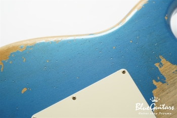 MBS 1961 Stratocaster Super Heavy Relic Masterbuilt by Yuriy Shishkov - Aged Lake Placid Blue